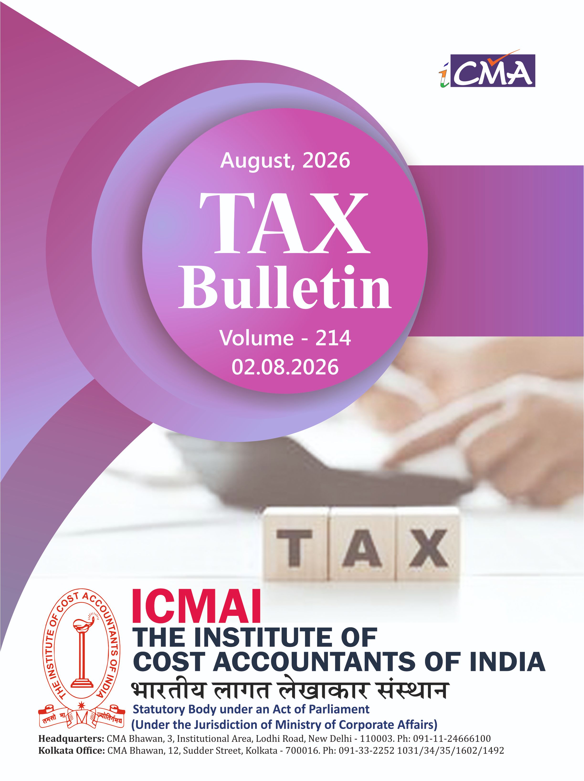 Tax Bulletin: 214th Edition